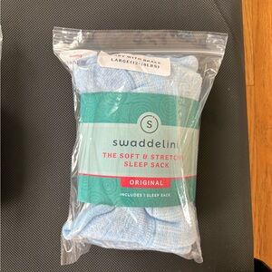 Blue swaddelini Sleep Sack swaddle large